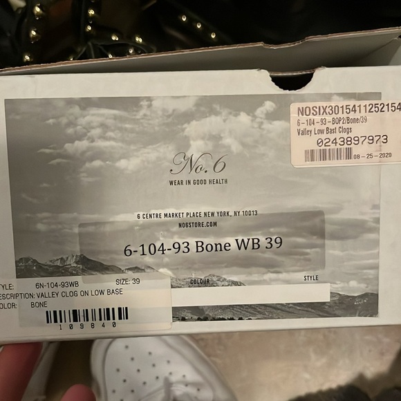 No.6 Valley Low Bast Clogs 39 - Picture 5 of 5